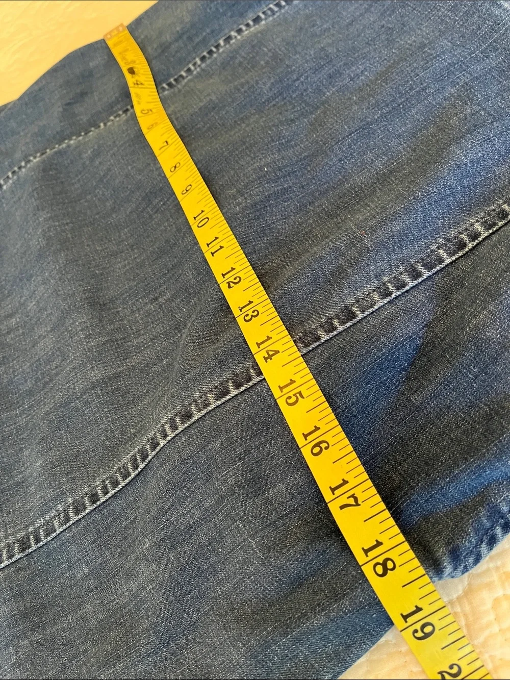 Madewell Denim Dress Cut Outs Sleeveless Women’s 6 Blue Pockets Coastal Cowgirl - Picture 15 of 17